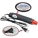 Mini Hot Air Gun, CAIDU Portable Mini Heat Gun for DIY Embossing Shrink Wrapping Drying Paint, 300W Multi Function Electrical Heat Tool (Black)