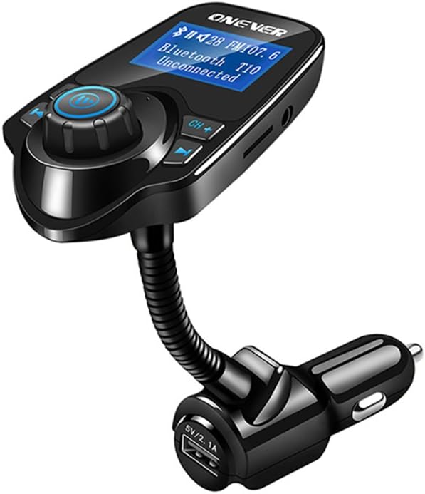 Onever trasmettitore FM, Bluetooth wireless modulatore FM Car kit con
