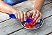 Tapirus - 4 Blue Spork to Go Set - 7-inch Durable & BPA Free Sporks - Spoon, Fork and Knife Combo Utensils Flatware - Mess Kit for Camping, Hunting and Outdoor Activities - Comes in a Carrying Case