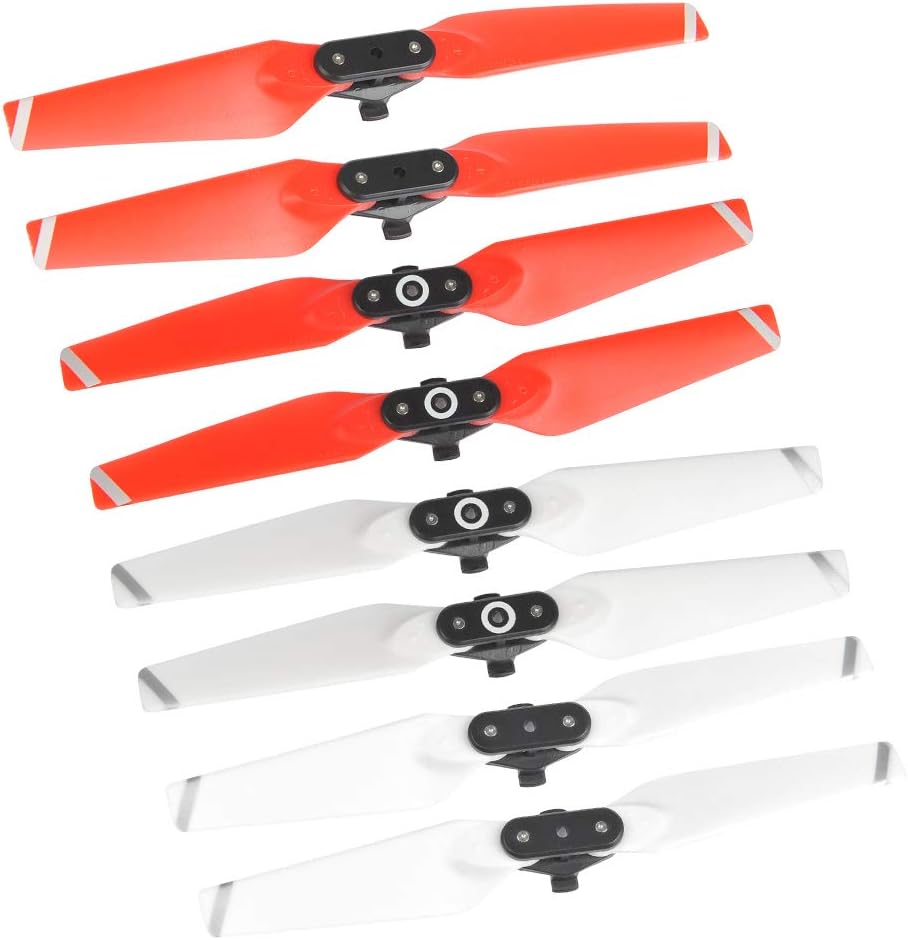 YANSHON 4 PCS Propellers, Colorful 4730F Propellers Props Quick Release Folding Blades for DJI Spark Drone