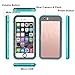 Waterproof iPhone 6/6s Case, EFFUN IP68 Certified Waterproof Underwater Cover Dirtproof Snowproof Shockproof Case with Cell Phone Holder, PH Test Paper, Stylus Pen and Floating Strap Aqua Blue