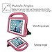 New iPad 9.7 2018/2017 Case,iPad Air 2 Kids Case-Ubearkk Kids Shockproof Light Weight Handle Friendly Stand Kids Case Cover for New Apple Education iPad 9.7 Inch (6th Gen) / 5th Generation (Pink)