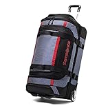Samsonite Luggage Ripstop Wheeled Duffel, Blue (30-Inch, Black/Blue)
