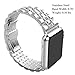 PUGO TOP Band Compatible for iwatch 38mm Series 3 2 1 40mm Series 6 5 4 SE 41mm Series 7 8 9 10 Stainless Steel iPhone Watch Strap, iWatch Bracelet for Women Men(38mm/40mm/41mm, Silver)