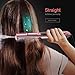 Hair Straightener for Thick Hair, FURIDEN Pro Steam Hair Straightener, Steam Flat Iron, Flat Irons for African American Hair