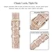 SWEES Leather Bands Compatible with Fitbit Versa 2 / Fitbit Versa Lite & SE/Fitbit Versa, Slim Thin Genuine Leather Replacement Strap for Versa Women (5.5