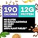 TRUWOMEN Plant Fueled Protein Bars, Smother Fudger Peanut Butter (12 Count) | Non-GMO, Vegan, Gluten Free, Kosher, Soy Free, Dairy Free, Healthy Snack Bar, Natural Ingredients | 12g Proteinthumb 4