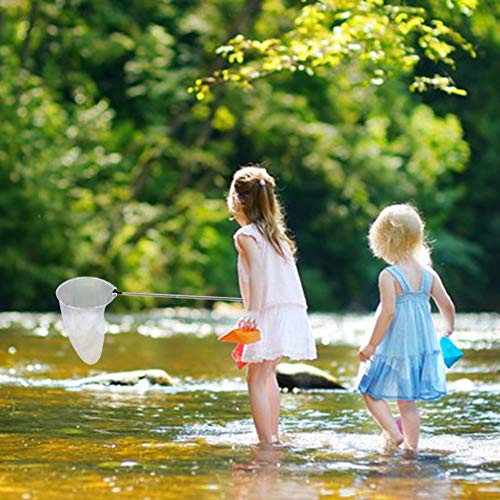 Latocos Insect and Butterfly Net with 12" Ring, Handle Extends to 59 Inches