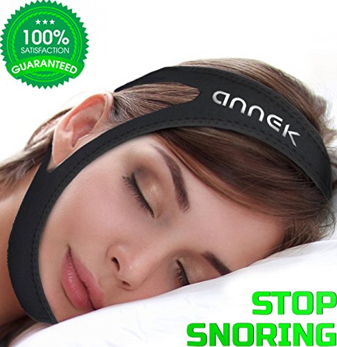 Anti Snoring Chin Strap devices - Chin Straps - Stop Snoring Device - Anti Snore Chin Strap - Anti Snore Solution - Anti Snore Device - Anti Snoring Chin Strap for Men the Chin Strap for Women Black