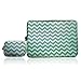 Amerzam Canvas Neoprene Laptop Sleeve Bag Cover with Small Zipper Case for 13-13.3 Inch MacBook Pro, MacBook Air, Notebook