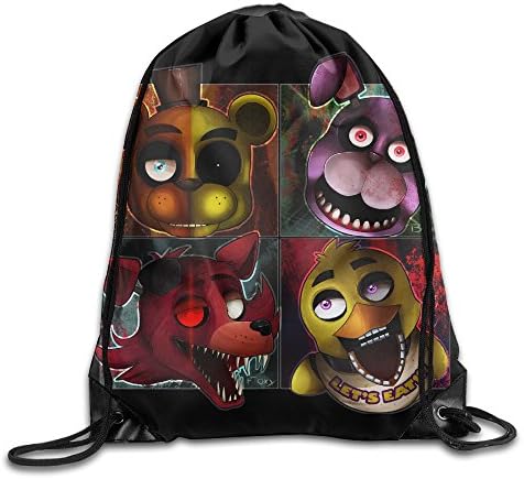 FFVS Bags Five Nights at Freddys Sack Bag Drawstring Backpack Sport Bag