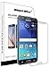 ShockWize [1 Pack] [Tempered Glass] .3mm Thin Ballistic Premium Real Screen Protector for Samsung Galaxy J7 (2015, 2016) [NOT 2017 Model], Clear