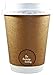 50 Premium Quality 12oz Disposable Paper Coffee Cups with Lids, Insulated Double Wall-No Sleeves Needed-Leak Proof, Eco Friendly,Perfect for Hot & Cold Drinks in Office,Home,Travel,Party&more