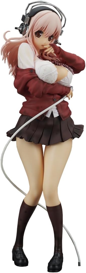 Super Sonico Statue 1/6 Super Sonico See Through When Wet Photo Shoot Co-de Ver.