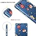 Huawei Honor 7X Case, Mate SE Case, LEEGU Scratch Resistant Floral Printed Clear Design Hard Plastic and TPU Gel Bumper Protective Cover Slim Case for Huawei Honor 7X/Mate SE - Rose Flower
