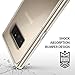 Ringke Fusion Compatible with Galaxy Note 8 Case Crystal Transparent PC Back TPU Bumper Drop Protection Scratch Resistant Natural Shape Protective Cover for Galaxy Note8 - Clear