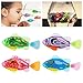 NUOLUX 4pcs Robot Fish Swimming Electric Clownfish Battery Powered Toy(Random Color)