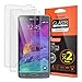 Spigen Galaxy Note 4 Screen Protector Tempered Glass 2 Pack for Samsung Galaxy Note 4