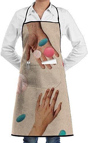 Pill Tablet Capsule Waist Apron Bib Funny Cooking Intended For Adult Drilling