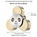 ILoveFidget Mini Panda Hand Spinner Toy - 2 to 5 Minutes Spin Time - Durable Solid Brass Metal - R188 High Speed Bearing - Lovely Gift for Children and Kids
