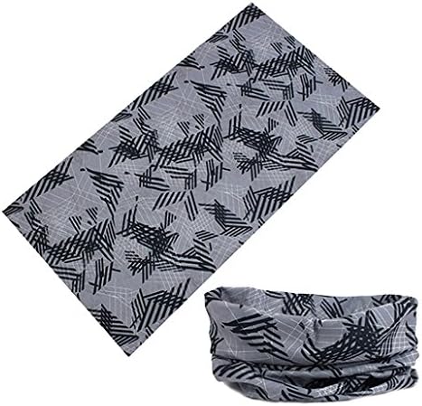 [Camo] Multi Function Headband with UV Resistance, (Grey)