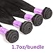 JiSheng Malaysian Virgin Hair 4 Bundles Straight Hair 100% Unprocessed Human Hair Extensions Natural Color 100g/pcs 22 24 26 26inch