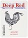 Deep Red Stamps Rooster Rubber Cling Stamp 2 x 2 inches