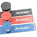 xFitness Floss Band by 3 Levels of Compression to Choose | Recovery, Compression & Flossing Sore Muscles, Increase Mobility | Best for CrossFit, Rehab Shoulder & Knee Injury