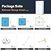 KOUSI Portable Wardrobe Closet for Bedroom Clothes Armoire Dresser Cube Storage Organizer, 5 Cubes&1 Hanging Sections
