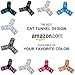 Prosper Pet Cat Tunnel - Collapsible 3 Way Play Toy - Tube Fun for Rabbits, Kittens, and Dogs - Aqua