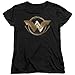 Trevco Womens: Wonder Woman Movie - Lasso Logo Ladies T-Shirt Size M