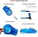 Hydration Pack Water Bladder, 100 oz / 3L Water Reservoir + Cleaning Kit, FDA Approved, Tasteless and BPA-Free TPU Material, Large Opening and Quick Release TPU Tube With Shutoff Valve