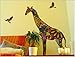My Wonderful Walls Giant Giraffe Wall Sticker Decal – Peel & Stick and Removable