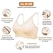 FOMANSH 3PACK Seamless Nursing Bra,Maternity Bra for Breastfeeding with Extenders&Clips