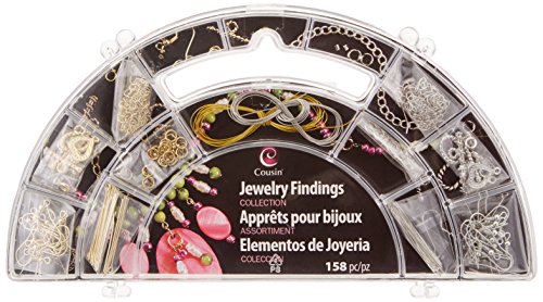 Cousin Precious Accents Jewelry Findings Collection 158/Pkg, Silver and Gold