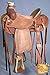 HILASON 16″ Western Horse Saddle Leather Wade Ranch Roping Tanthumb 3