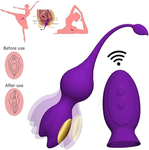 ZHLZZ Bolas Vaginales De 12 Velocidades Bolas De Kegel Vibrador ...