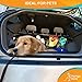 KangoKids Trunk Organizer for Car and SUV - Keep Your Trunk Tidy and Organized with Ease - Space Saving Trunk Cargo Organizer with 3 Large Mesh Pockets - Lightweight, Easy to Install Organizers.