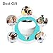 RAYWAY Bluetooth Speaker LED Light Bulb - 16 Multi Color Changing Music Bulb - Dimmable Wireless Colorful Mood Night Lamp - Men Women Gift for Party Kitchen Bedroom - E26 Base - Remote Control
