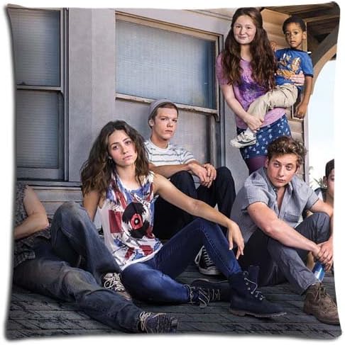 Pillowcases Health Polyester / Cotton Zippered Bench Pillow Case Shameless 18x18 inch 45x45 cm