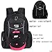 Laptop Backpack Waterproof Computer Backpacks Bag for Men College School Travel and Work Fit Laptops Up to 16” (Black)