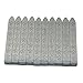 Aokbean 10pcs Colors Flower Antique Carved Wax Sealing Sticks for Retro Vintage Wax Seal Stamp Without Wick (Silver)