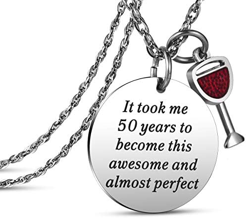 50th birthday jewelry for wife