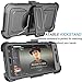 Tekcoo Galaxy J7 Sky Pro Case, Tekcoo Galaxy J7 V/J7V/J7 Perx Holster Clip, [TShell] [Built-in Screen] Locking Secure Swivel Belt Kickstand Phone Cover Full Body Case Cover for Samsung J7 2017 [Gray]
