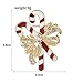 YSD Jewelry Christmas Brooch Pins Set Holiday Brooch Christmas Tree Snowman Xmas Pin Lot Party Favor Christmas Brooch Pin Set Gifts ¡