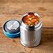 LUNCHBOTS Aqua Thermal Insulated Lid 12 Ounce, 1 EA