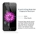 Akiko iPhone 6 6s Black Screen Protector, Akiko New 2.5D Full Screen Tempered Glass Protector [Full Protection Cover w/ Curved Edge] - Retail Packaging