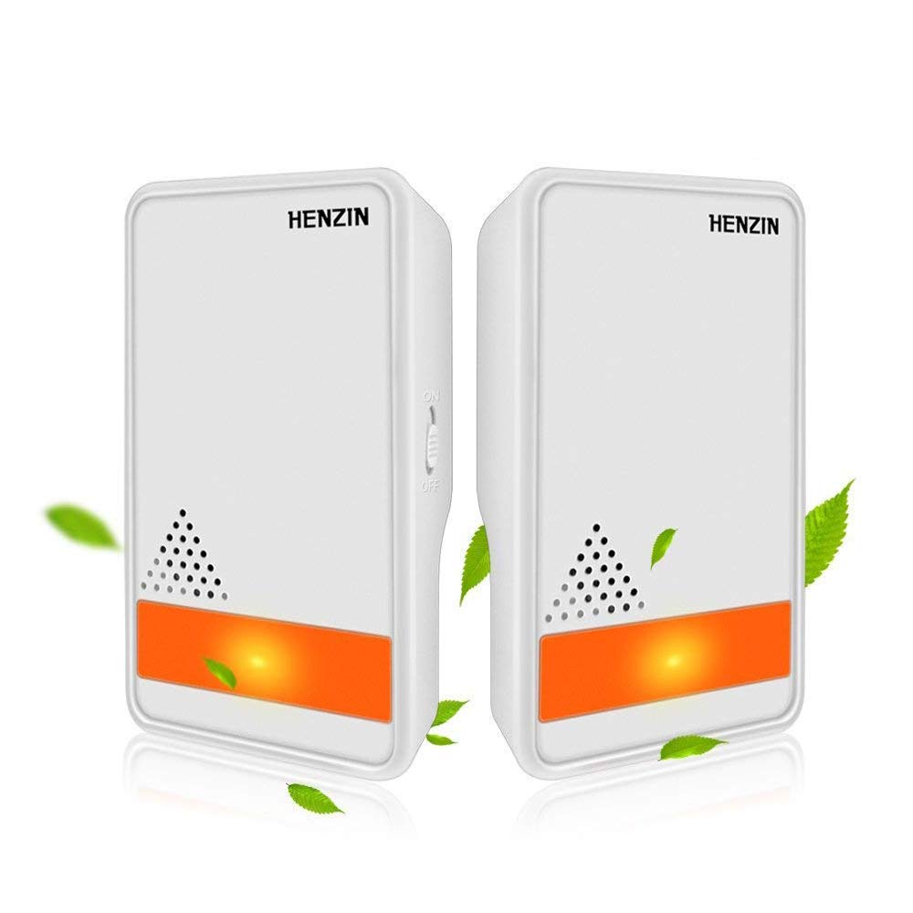 [2018 Upgrade] Ultrasonic Pest Repeller - Electronic Insect Control Repellent (Non-Toxic,Anti Insects, Bugs,Mouse,Mosquitos, Cocoroach,Spiders) - Human & Pets Safe (2-Pack)