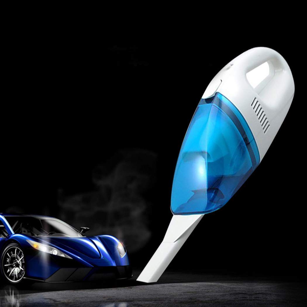 60W Car Handheld Vacuum Cleaner, Portable Lightweight Wet Dry Handheld Duster Dust Filter for Car Cleaning