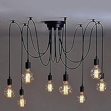 Amazon Com Tgsea Bedroom Light Diy Ceiling Spider Lamp